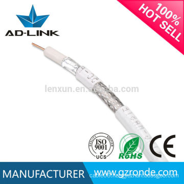 CCTV camera cable copper cca 1.02mm digital rg 6 coaxial cable